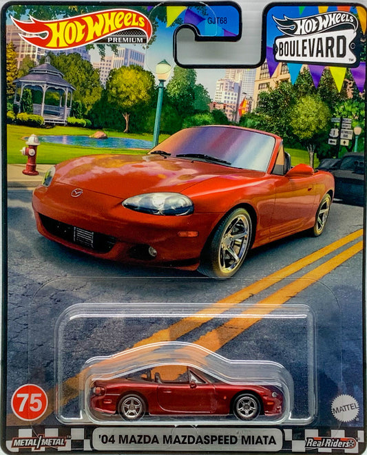 2023 Hot Wheels Boulevard Series '04 Mazda Mazdaspeed Miata #75