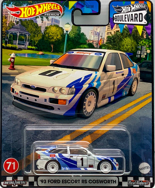 2023 Hot Wheels Boulevard Series '93 Ford Escort RS Cosworth #71