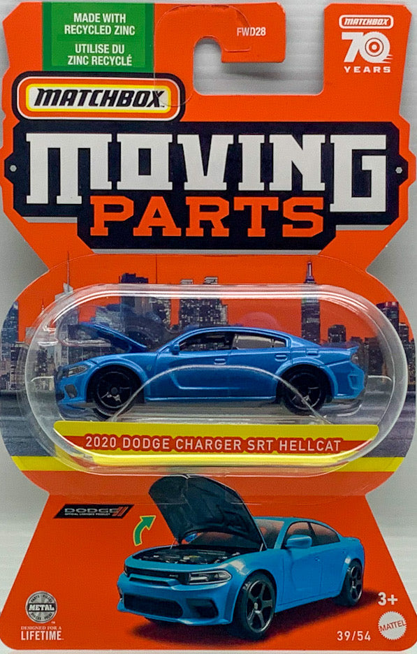 2023 Matchbox 1:64 Moving Parts 2020 Dodge Charger SRT