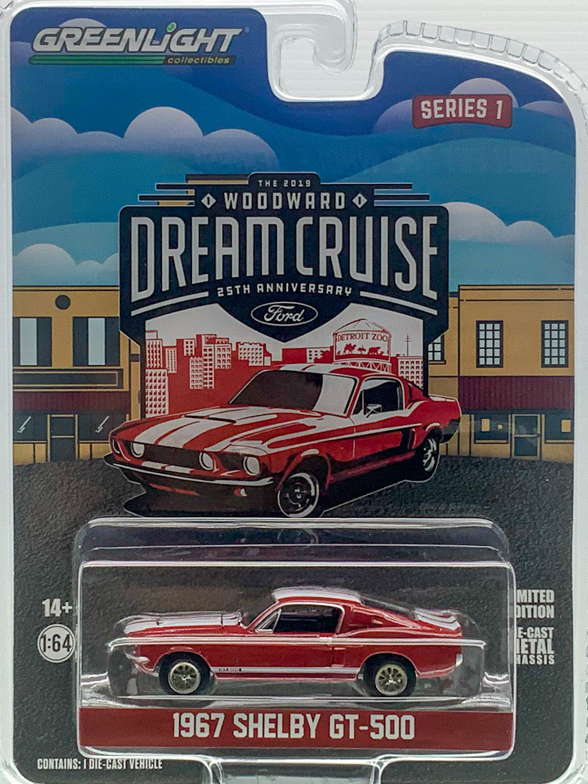 2023 Greenlight 1:64 1967 Shelby GT-500 Woodward Dream Cruise