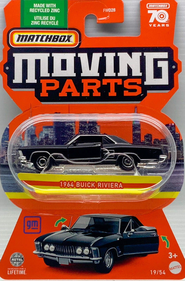 2023 Matchbox 1:64 Moving Parts 1964 Buick Riviera