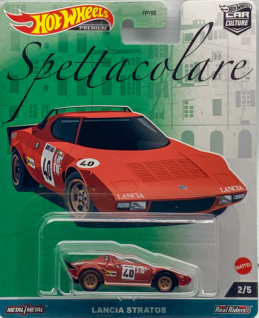 2023 Hot Wheels Car Culture Spettacolare Lancia Stratos 2/5