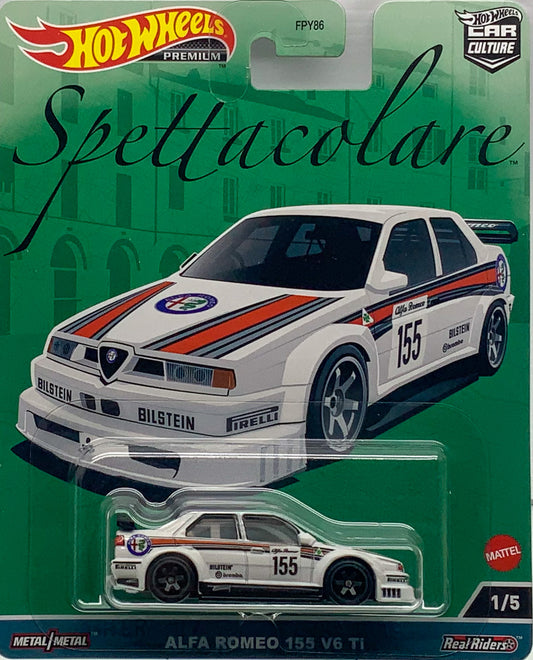 2023 Hot Wheels Car Culture Spettacolare Alfa Romeo 155 V6 TI 1/5