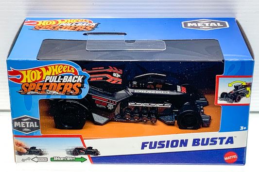 2023 Hot Wheels 1:43 Pull-back Speeders Fusion Busta