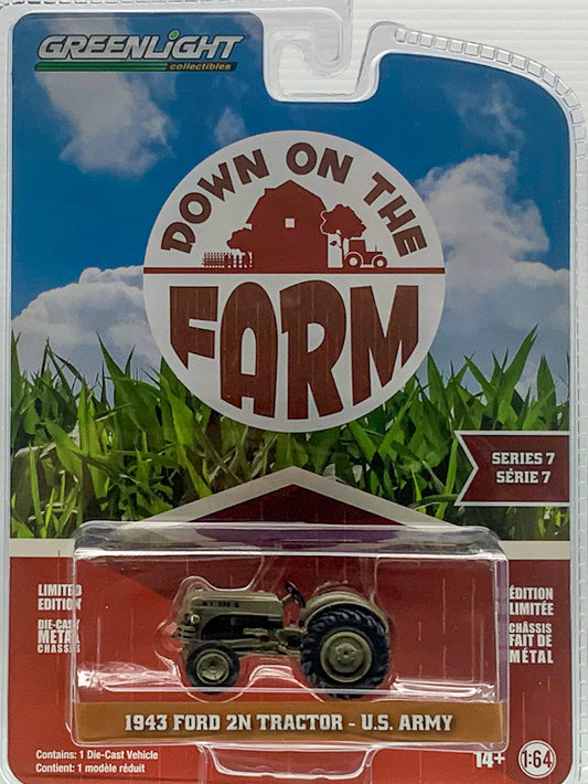 2023 Greenlight 1:64 U.S. Army - 1943 Ford 2N Tractor Down on the Farm