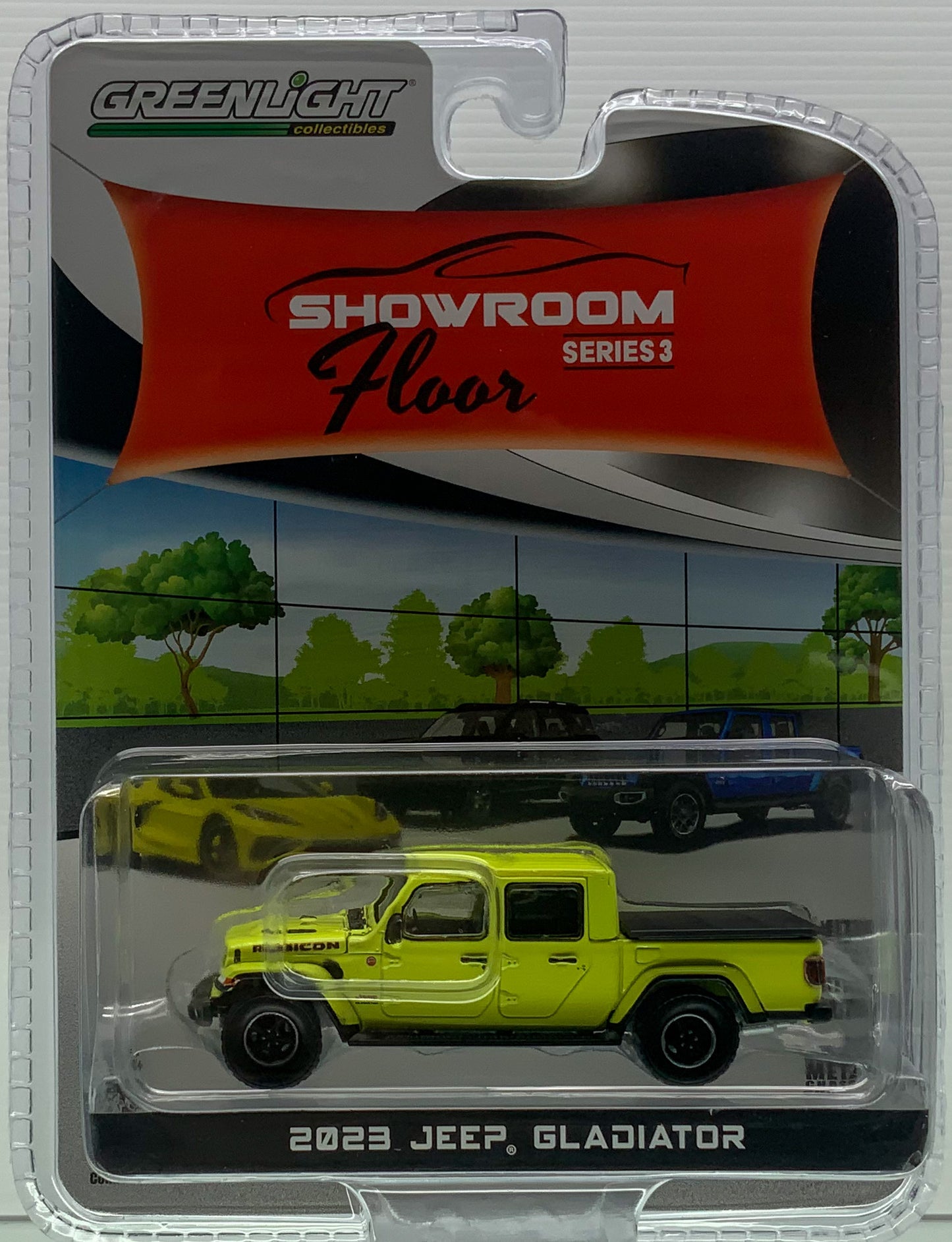 Greenlight 1:64 Showroom Floor Series 3 2023 Jeep Gladiator