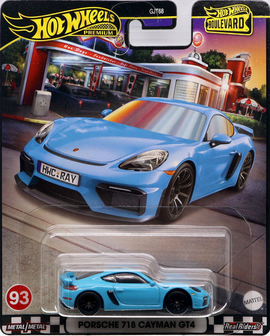 Porsche 718 Cayman GT4 #93: Experience the thrill of the track with the Porsche 718 Cayman GT4. Precision engineering meets high-performance design in this sleek and agile sports car, guaranteed to turn heads wherever it goes. shop www.tatoyshop.com
