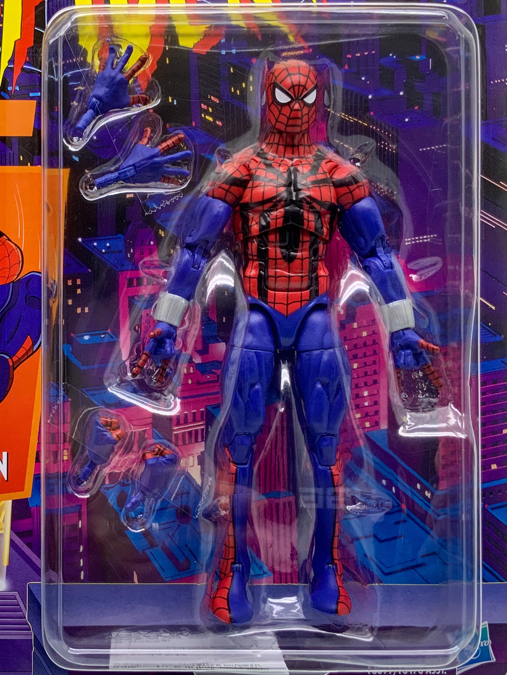 Buy Now at tatoyshop.com  Fans, collectors, and kids alike can enjoy this 6-inch-scale Spider-Man: Ben Reilly figure inspired by the classic Toy Biz Marvel Legends figures This Spider-Man: Ben Reilly figure features classic deco and detailing, including alternate hands and web line FX accessories! Shop Now Tatoy Domestic International Shipping Available New Zealand and Australia  