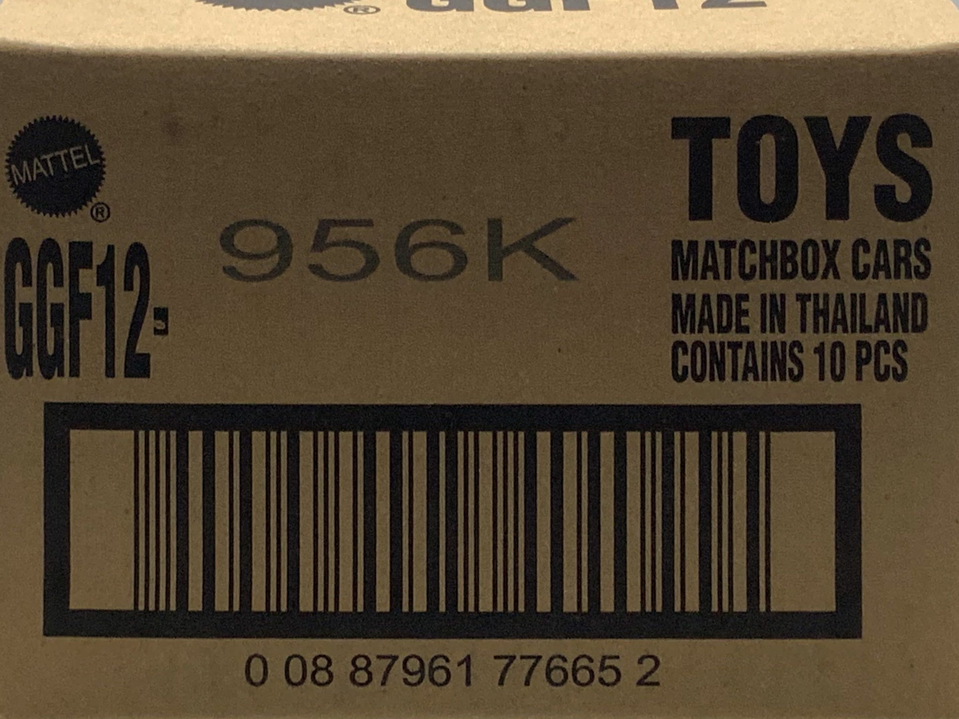 Buy at Tatoy Product Direct from Shipper Manufacturer Box Made in Thailand Matchbox Cars Toys Mattel GGF12 00887961776652