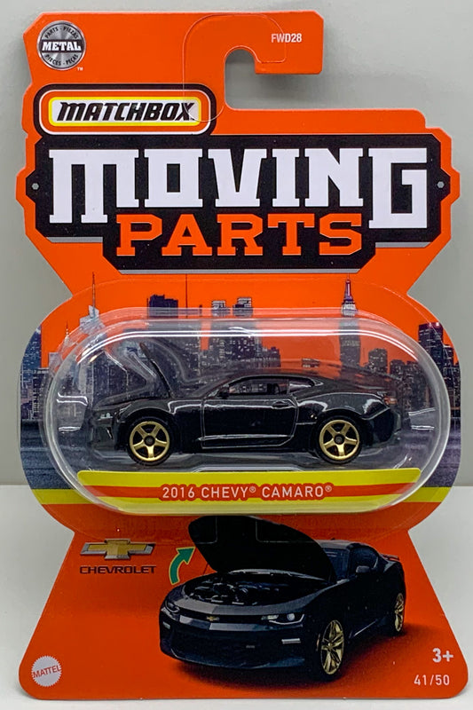 Buy at Tatoy Matchbox Moving Parts  2016 Chevy Camaro number 41 from set of 50 Metal Mattel FWD28