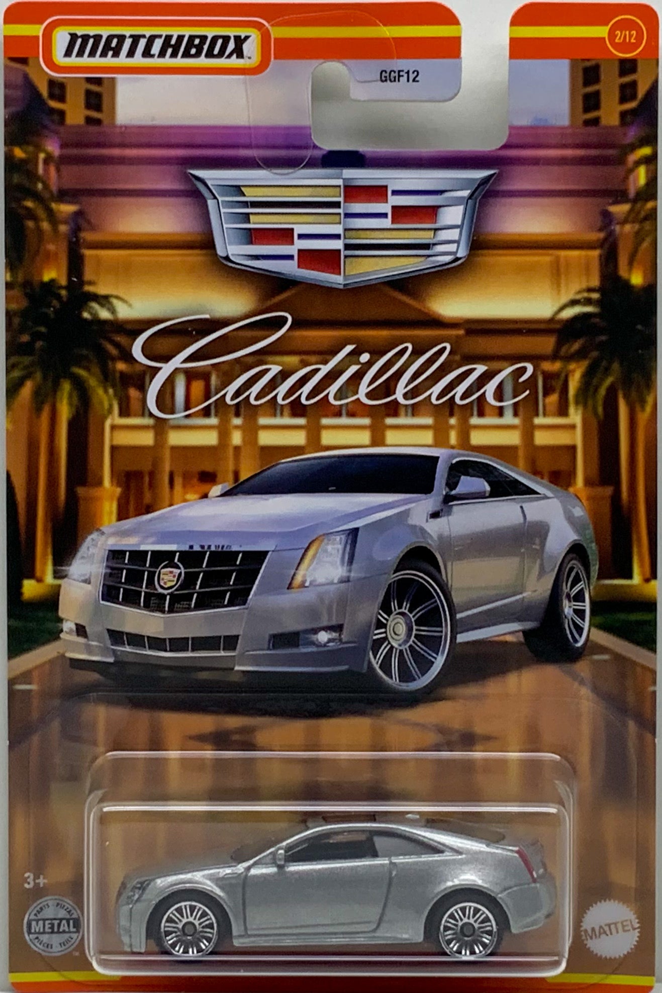 Buy at Tatoy Matchbox Cadillac Series Cadillac CTS Coupe number 2 from set of 12 Mattel GGF12
