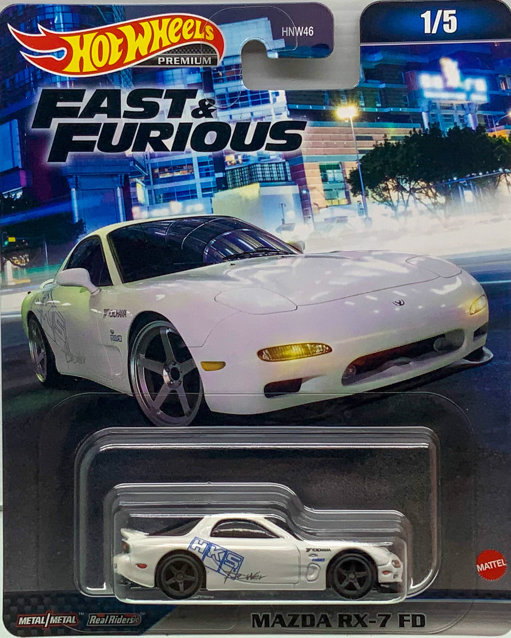 Buy at www.tatoyshop.com 2023 Hot Wheels Premium Fast & Furious Series  2023 Hot Wheels Premium Fast & Furious '95 Mazda RX-7 FD 1/5    Number 1 from the set of 5 Fast & Furious Series Premium Real Riders Metal Mattel HNW46 Shop Now   Mr Toys Kmart Target Big W  International and Domestic delivery by Australia Post