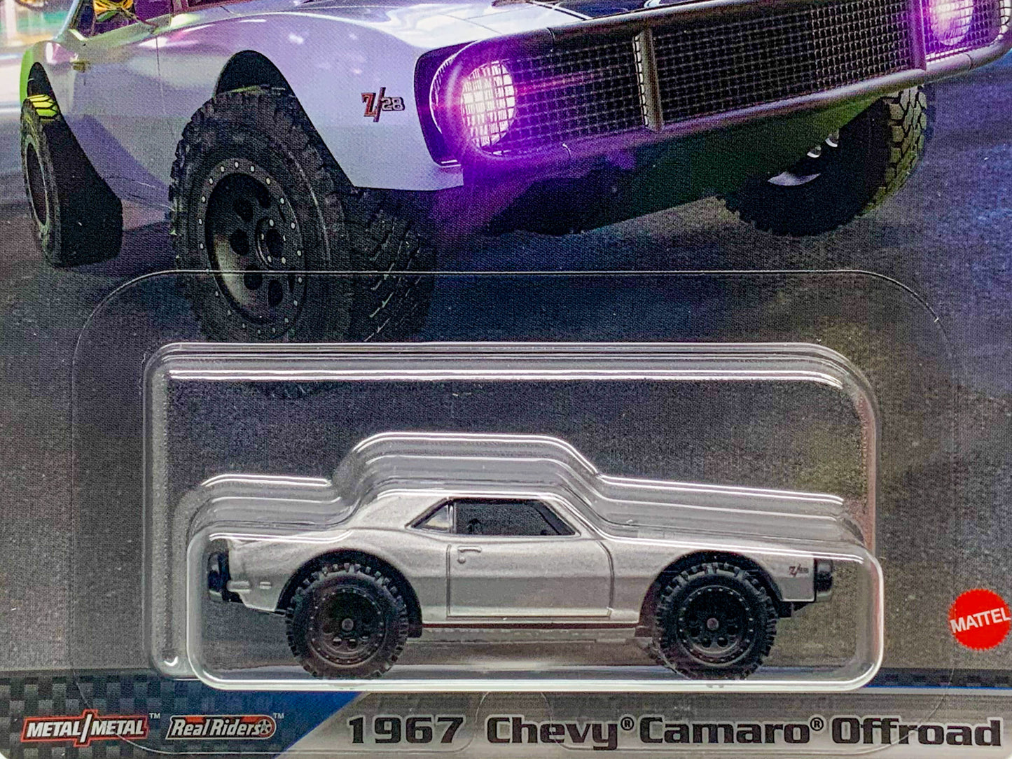 Buy at www.tatoyshop.com 2023 Hot Wheels Premium Fast & Furious Series  2023 Hot Wheels Premium Fast & Furious '67 Off-Road Chevy Camaro 2/5     Number 2 from the set of 5 Fast & Furious Series Premium Real Riders Metal Mattel HNW46 Shop Now   Mr Toys Kmart Target Big W  International and Domestic delivery by Australia Post