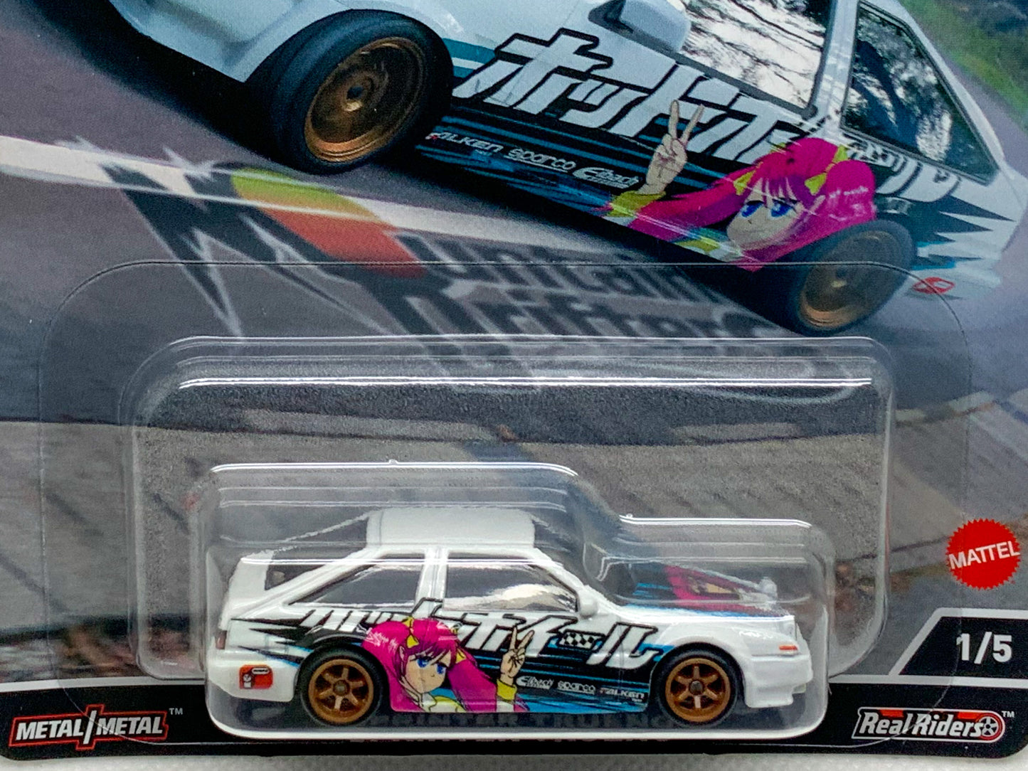 2022 Hot Wheels Car Culture Mountain Drifters Series Toyota AE86 Sprinter Trueno 1/5