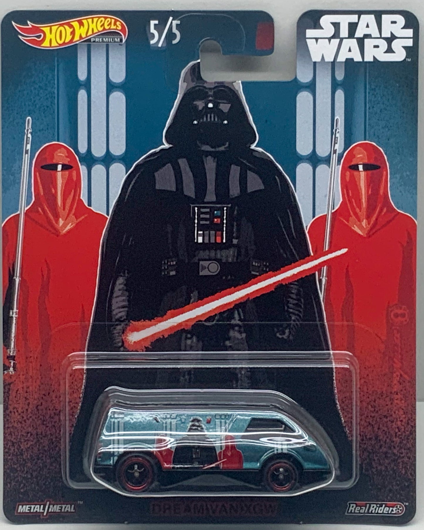 Buy at Tatoyshop.com 2019 Hot Wheels Pop Culture Series Star Wars Dream Van XGW Darth Vader Number 5/5 Premium Real Riders Metal Mattel DLB45 Shop Now