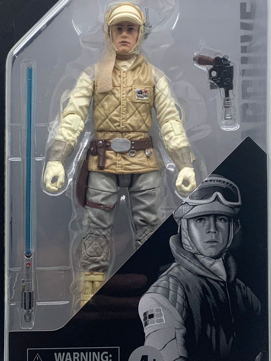 Buy at tatoySHOP.com While on patrol, Luke and his tauntaun are attacked by a vicious wampa. The creature hangs Luke upside-down in its cave, but Luke uses the Force to escape