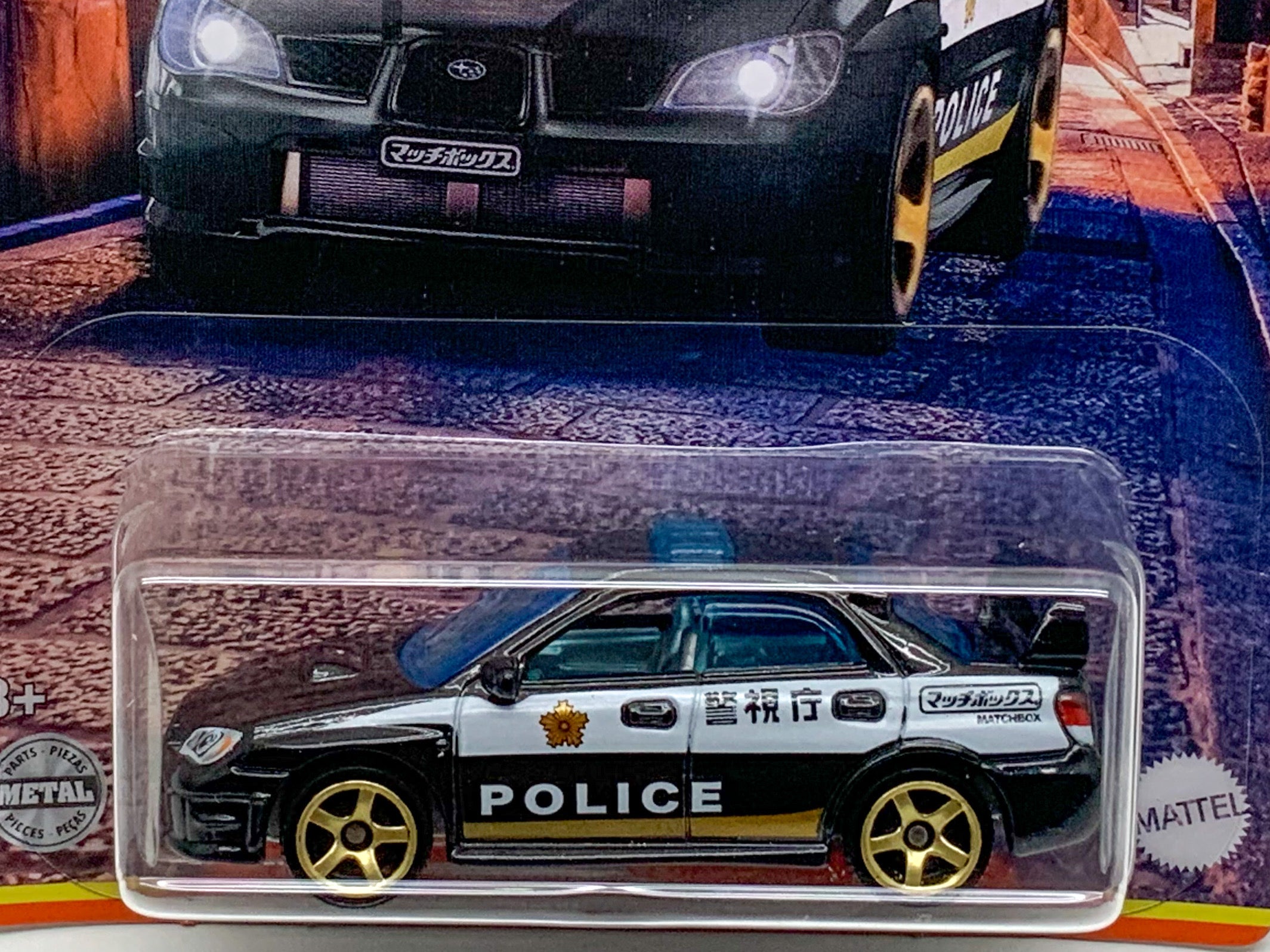 2022 Matchbox Japan Origins Series Subaru Impreza Police 5/12 – ta.toy